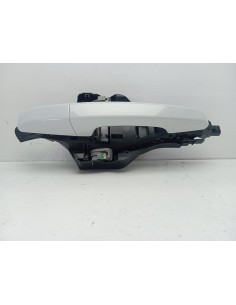 Recambio de maneta exterior trasera izquierda para land rover discovery sport se referencia OEM IAM FK72224A82AA COLOR BLANCO 