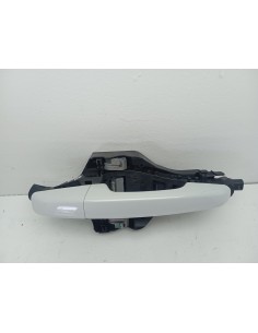 Recambio de maneta exterior trasera izquierda para land rover discovery sport se referencia OEM IAM FK72224A82AA COLOR BLANCO  2