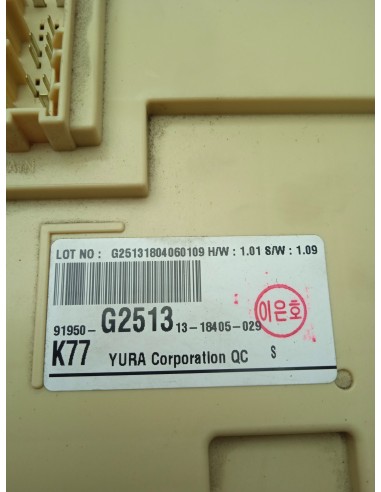 Recambio de caja reles / fusibles para hyundai ioniq tecno hybrid referencia OEM IAM 91950G2513  
