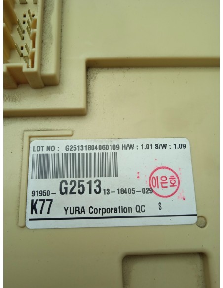 Recambio de caja reles / fusibles para hyundai ioniq tecno hybrid referencia OEM IAM 91950G2513  