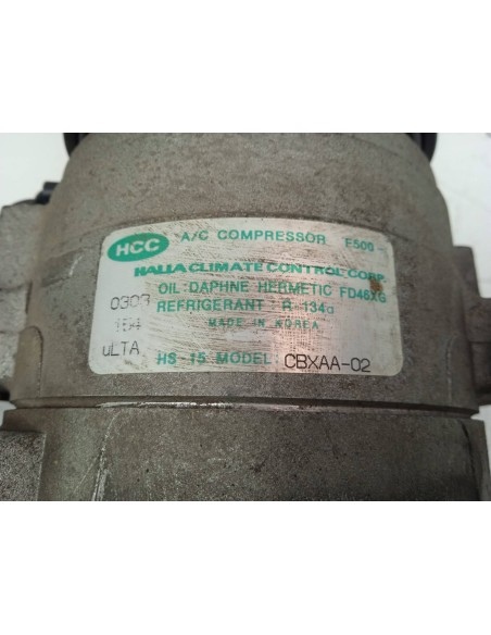 Recambio de compresor aire acondicionado para hyundai accent (lc) 1.3 cat referencia OEM IAM CBXAA02  