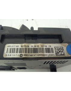 Recambio de mando climatizador para peugeot 3008 2.0 16v hdi fap cat (rhe / dw10cted4) referencia OEM IAM 96837481XT   2