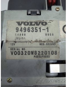 Recambio de pantalla multifuncion para volvo s80 berlina 2.4 diesel cat referencia OEM IAM 94963511   2