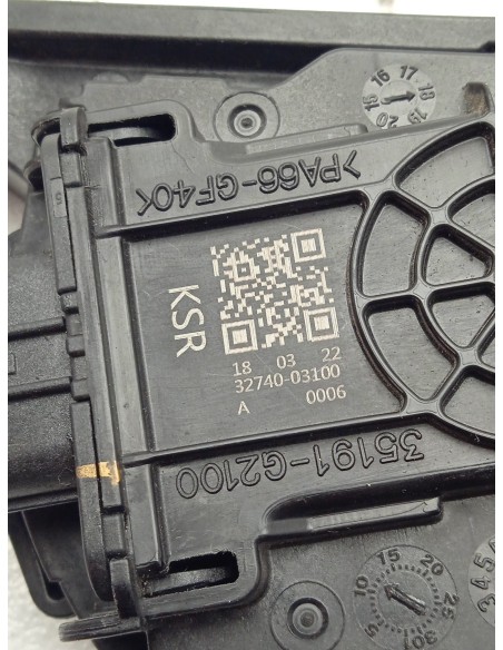 Recambio de potenciometro pedal para hyundai ioniq tecno hybrid referencia OEM IAM 3274003100  