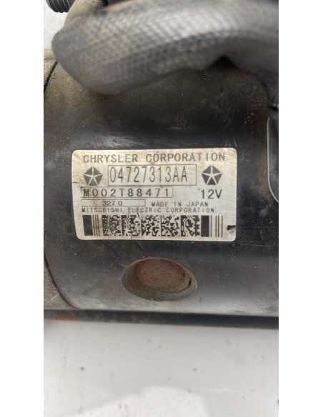 Recambio de motor arranque para chrysler voyager (rg) 2.5 crd cat referencia OEM IAM 04727313AA  