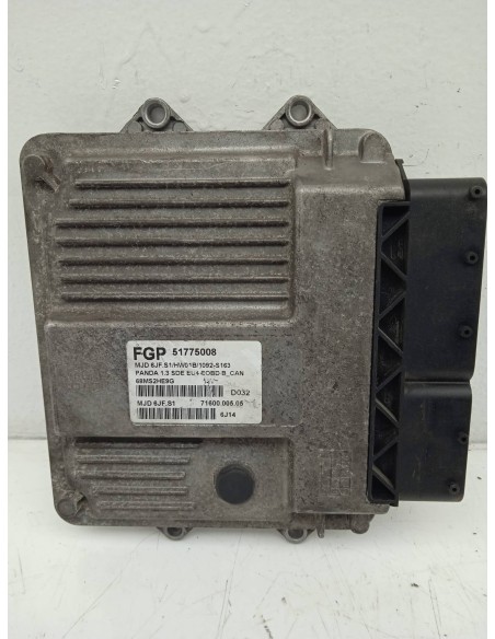 Recambio de centralita motor uce para fiat panda (169) 1.3 jtd cat referencia OEM IAM 51775008  