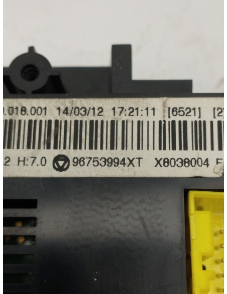 Recambio de mando climatizador para citroën ds3 style referencia OEM IAM 96753994XT  