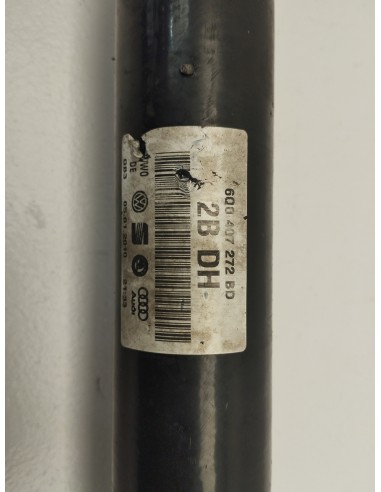 Recambio de transmision delantera derecha para skoda fabia (5j2 ) 1.2 referencia OEM IAM 6Q0407272BD  