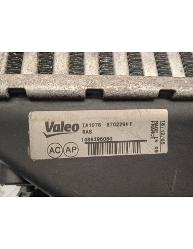 Recambio de intercooler para lancia phedra (180) 2.2 jtd cat referencia OEM IAM 1489396080  