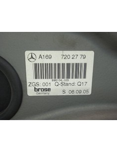 Recambio de elevalunas delantero izquierdo para mercedes-benz clase b (w245) 2.0 cdi cat referencia OEM IAM A1697202779   2
