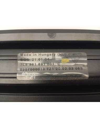 Recambio de bandeja trasera para porsche cayenne (typ 9pa) s referencia OEM IAM 7L5861691001C  