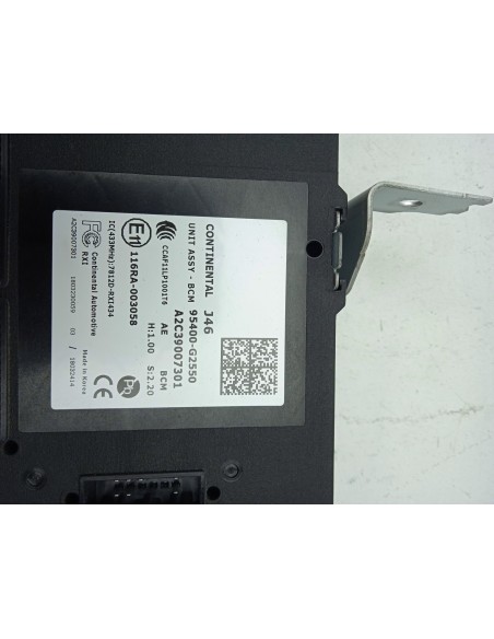 Recambio de modulo electronico para hyundai ioniq tecno hybrid referencia OEM IAM 95400G2550  