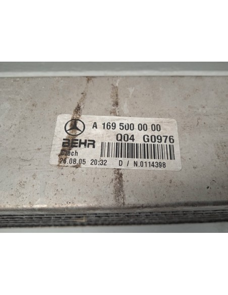 Recambio de intercooler para mercedes-benz clase b (w245) 2.0 cdi cat referencia OEM IAM A1695000000  