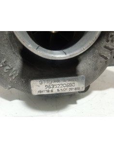 Recambio de turbocompresor para citroën xsara berlina 1.9 turbodiesel referencia OEM IAM 9635220680   2