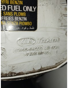 Recambio de tapa exterior combustible para kia rio drive referencia OEM IAM 695101W200 COLOR BLANCO  2