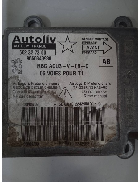Recambio de kit airbag para peugeot 206+ básico referencia OEM IAM COMPLETO  