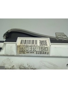 Recambio de cuadro instrumentos para subaru forester s12 xs classic referencia OEM IAM 85003SC160   2