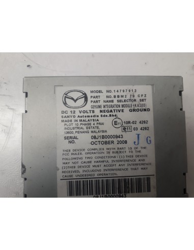 Recambio de modulo electronico para mazda 3 lim. (bl) 2.2 turbodiesel cat referencia OEM IAM BBM279CFZ CONTROL INTEGRACION 
