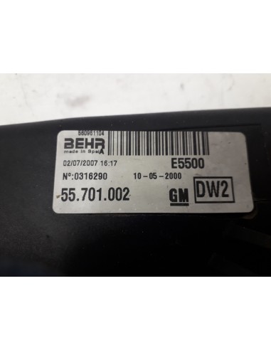 Recambio de electroventilador para opel corsa d enjoy referencia OEM IAM 55701410  