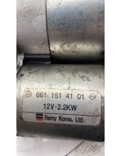 Recambio de motor arranque para ssangyong kyron 2.0 referencia OEM IAM 6611514101   2