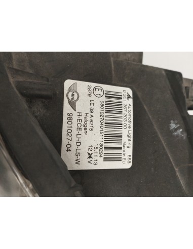 Recambio de faro izquierdo para mini countryman (r60) one d referencia OEM IAM 980102704  