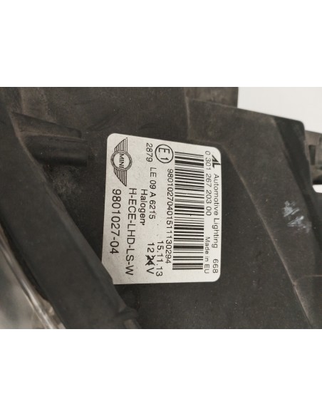 Recambio de faro izquierdo para mini countryman (r60) one d referencia OEM IAM 980102704  