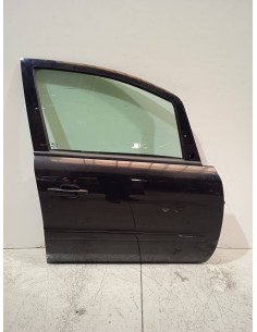 Recambio de puerta delantera derecha para opel zafira b 1.6 16v referencia OEM IAM 124242 COLOR NEGRO 