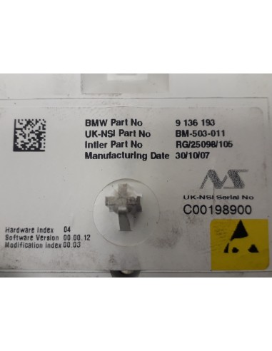 Recambio de cuadro instrumentos para mini mini (r56) 1.6 16v diesel cat referencia OEM IAM 9136193 C00198900 