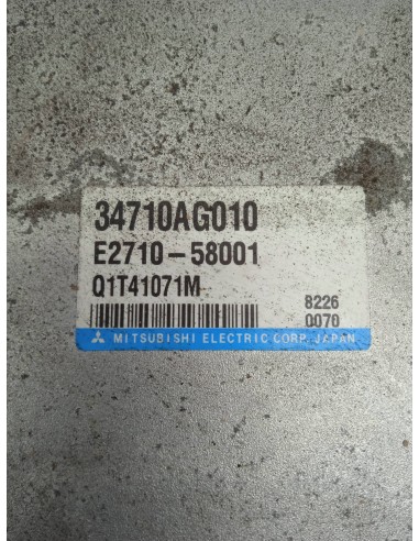 Recambio de modulo electronico para subaru legacy familiar/outback b13 (bp) 2.0 cat referencia OEM IAM 34710AG010  