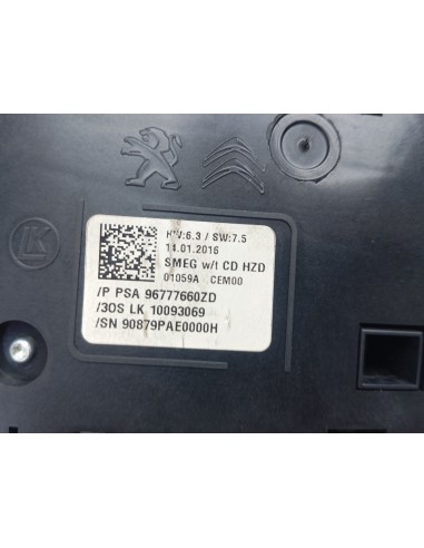 Recambio de mando multifuncion para peugeot 308 style referencia OEM IAM 96777660ZD  