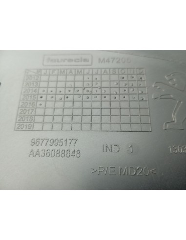 Recambio de guantera para peugeot 308 style referencia OEM IAM 9677995177  