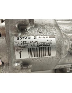 Recambio de compresor aire acondicionado para dacia logan mcv ambiance referencia OEM IAM 8200600135   2
