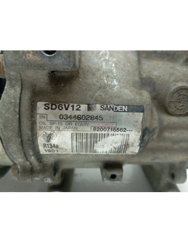 Recambio de compresor aire acondicionado para renault kangoo (f/kc0) express confort referencia OEM IAM 8200716562  
