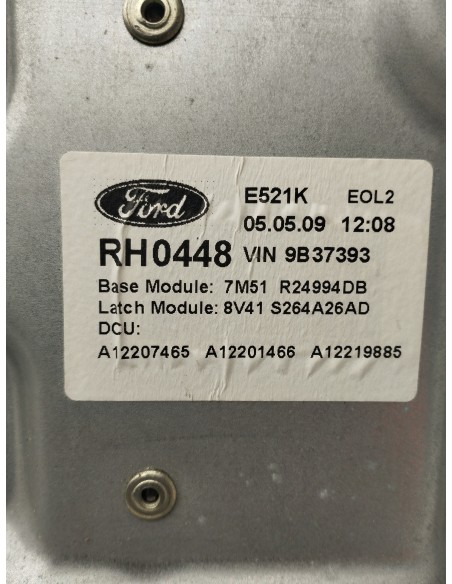 Recambio de elevalunas trasero derecho para ford kuga (cbv) trend referencia OEM IAM 7M51R24994DB  