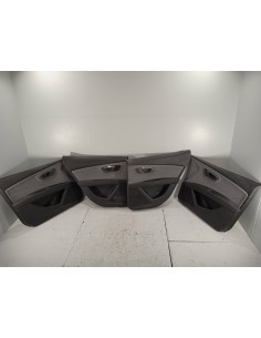 Recambio de juego asientos completo para seat leon (5f1) style visio referencia OEM IAM  TELA  2