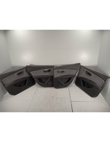 Recambio de juego asientos completo para seat leon (5f1) style visio referencia OEM IAM  TELA 