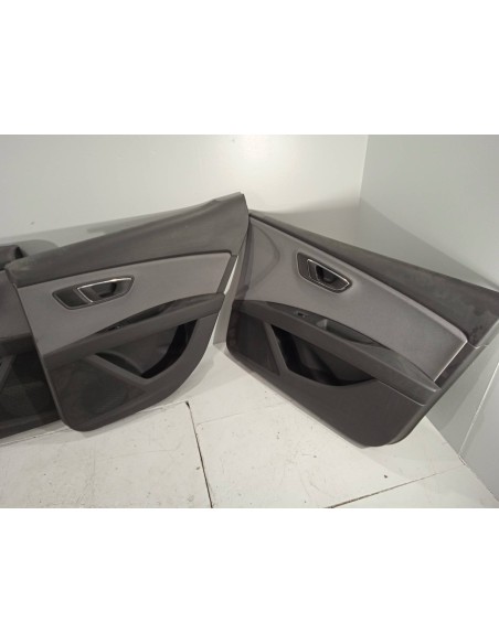 Recambio de juego asientos completo para seat leon (5f1) style visio referencia OEM IAM  TELA 