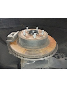 Recambio de mangueta trasera derecha para nissan leaf acenta referencia OEM IAM 43202BA60A   2
