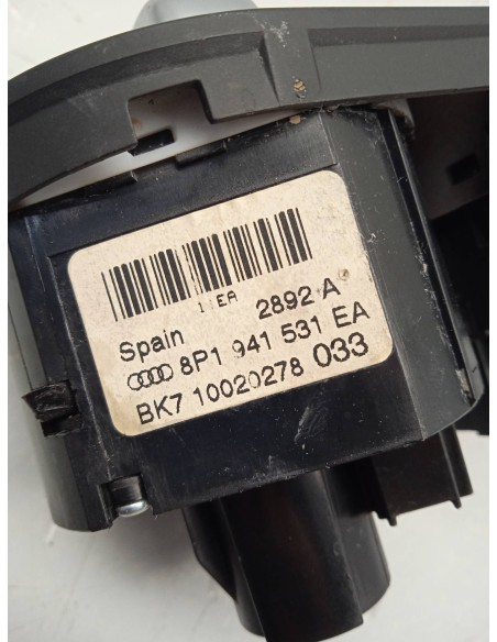 Recambio de mando luces para audi a3 sportback (8p) ambiente referencia OEM IAM 8P1941531EA  