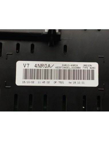 Recambio de cuadro instrumentos para nissan leaf acenta referencia OEM IAM 248104NR0A  