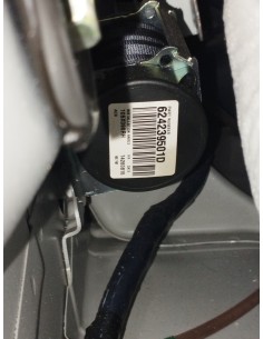 Recambio de cinturon seguridad trasero derecho para nissan leaf acenta referencia OEM IAM 624239501D   2
