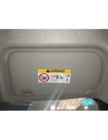 Recambio de parasol derecho para nissan leaf acenta referencia OEM IAM 964003NL9D  