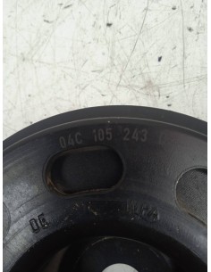 Recambio de polea cigueñal para seat leon (5f1) style visio referencia OEM IAM 04C105243D   2