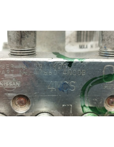 Recambio de abs para nissan leaf acenta referencia OEM IAM 476604NC0B  