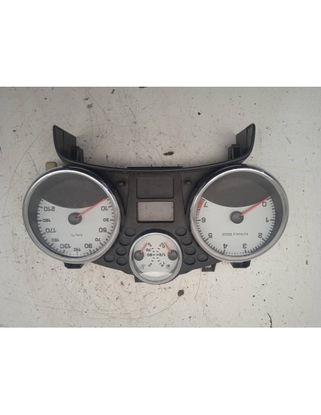 Recambio de cuadro instrumentos para peugeot 207 1.6 16v referencia OEM IAM 9666748780  