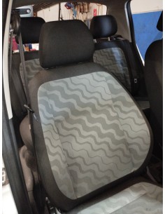 Recambio de asiento delantero derecho para skoda fabia (5j2 ) 1.2 referencia OEM IAM 6Q4881046AL TELA GRIS Y NEGRA  2