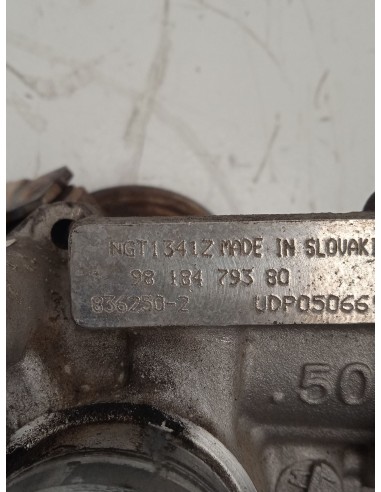 Recambio de turbocompresor para citroën c4 picasso attraction referencia OEM IAM 9818479380  