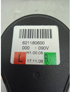 Recambio de cinturon seguridad trasero izquierdo para seat leon (5f1) style visio referencia OEM IAM 621180600   2