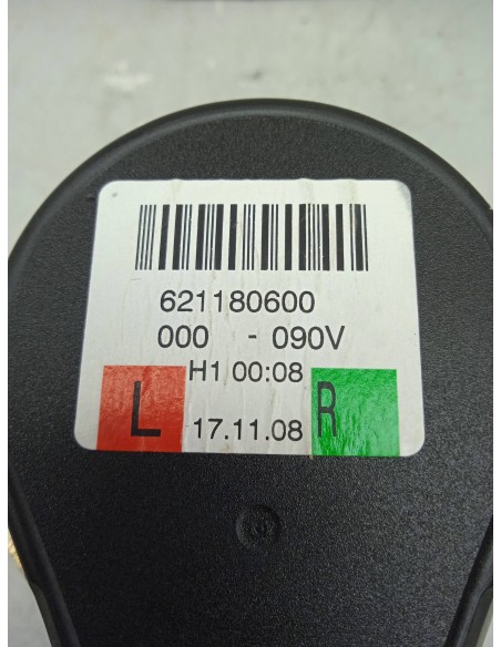 Recambio de cinturon seguridad trasero izquierdo para seat leon (5f1) style visio referencia OEM IAM 621180600  