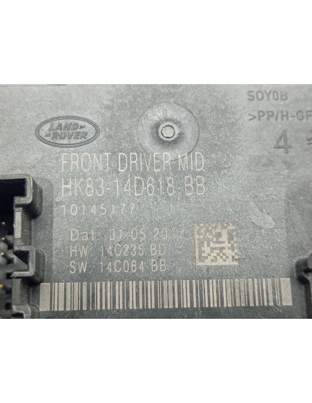 Recambio de modulo electronico para land rover discovery sport se referencia OEM IAM HK8314D618BB PUERTA D.IZQ 